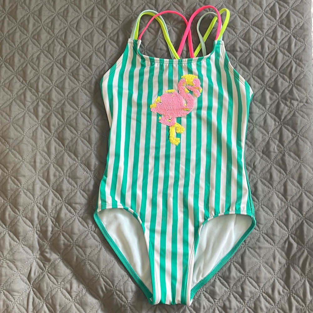 Cat & Jack one piece swimsuit…size 7/8…Excellent Condition!